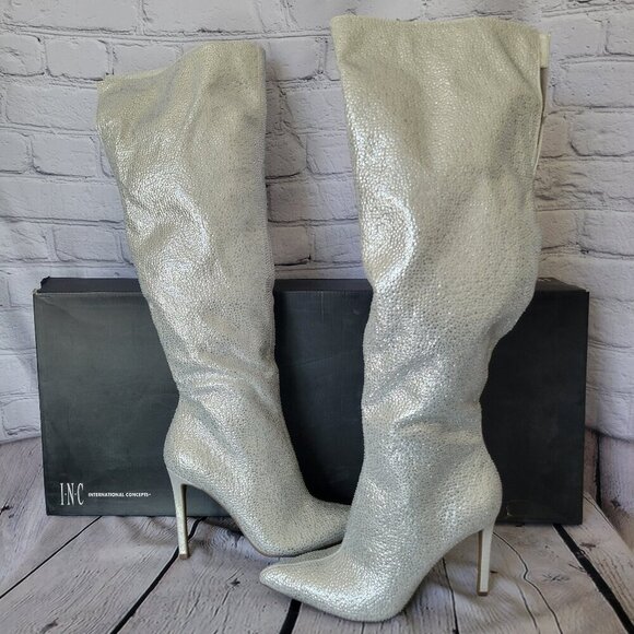 I.N.C. International Concepts Saveria Over The Knee Boots - Picture 1 of 7